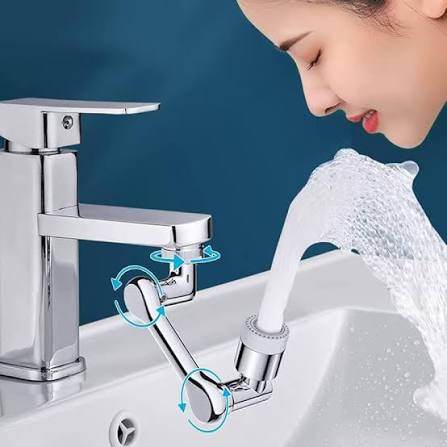 1080° Rotatable Faucet For Kitchen & Washroom | Sink Faucet Rotating | Sink Extender Faucet